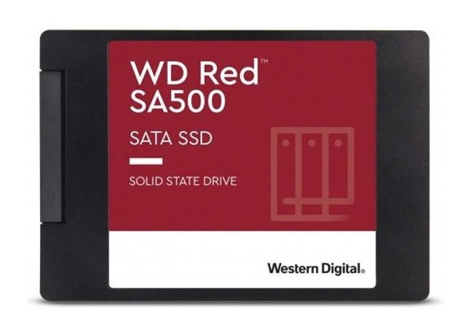 WD 紅標 SA500 4TB SSD 2.5吋NAS固態硬碟(紅標)
